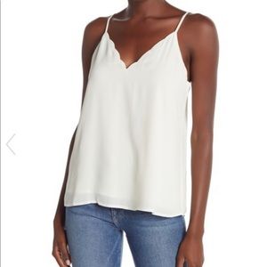 🆕🎉 Socialite Scalloped Neck Cami - NWOT!